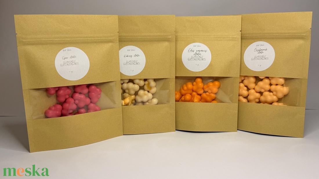 Gyümölcsös illatviasz válogatás - INGYENES FOXPOST ÉS SAMEDAY SZÁLLÍTÁS* - otthon & életmód - gyertya, illat, aroma - illatviasz - Meska.hu