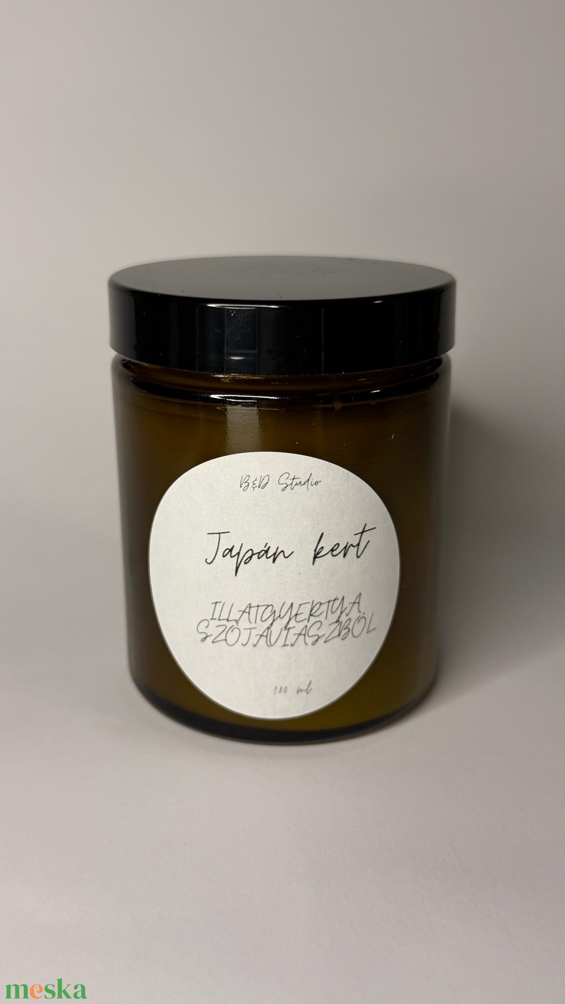 Japán kert illatgyertya szójaviaszból - INGYENES FOXPOST ÉS SAMEDAY SZÁLLÍTÁS - otthon & életmód - gyertya, illat, aroma - gyertya - Meska.hu