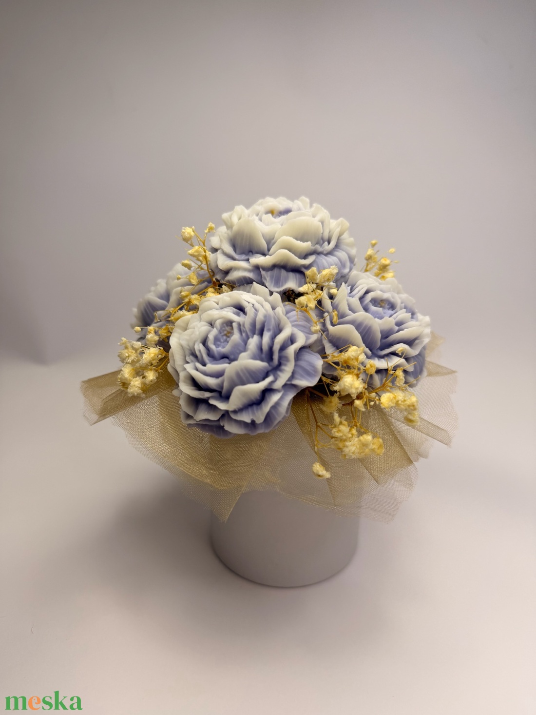 Illatviasz virág box Dior J�adore illattal - otthon & életmód - gyertya, illat, aroma - illatviasz - Meska.hu