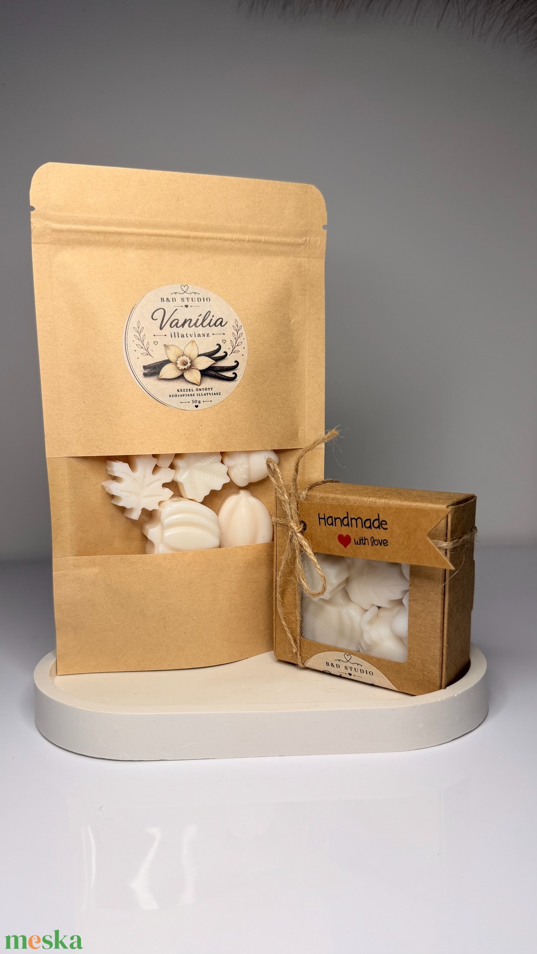 Vanília illatú illatviasz - otthon & életmód - gyertya, illat, aroma - illatviasz - Meska.hu