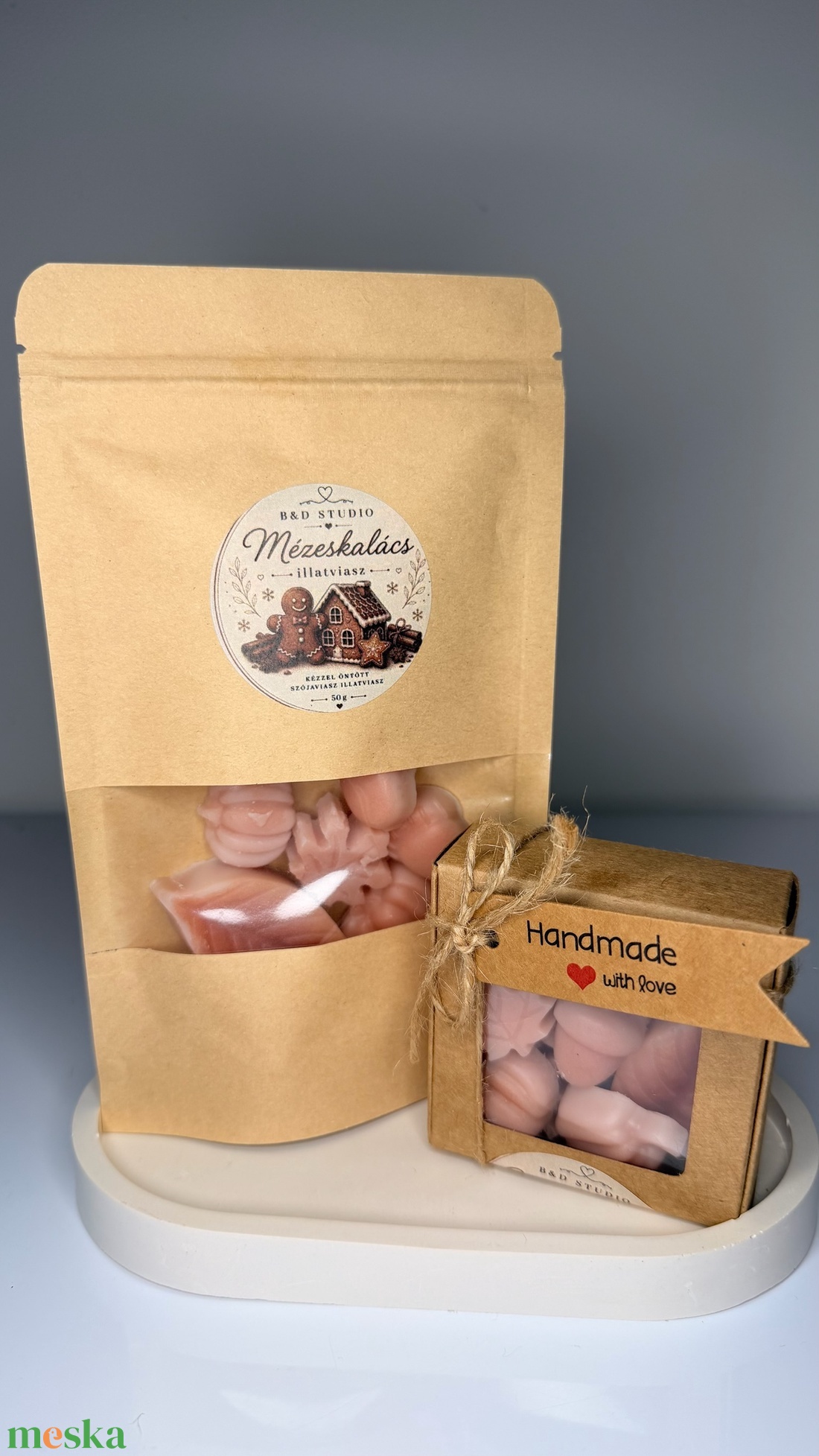 Mézeskalács illatú illatviasz - otthon & életmód - gyertya, illat, aroma - illatviasz - Meska.hu