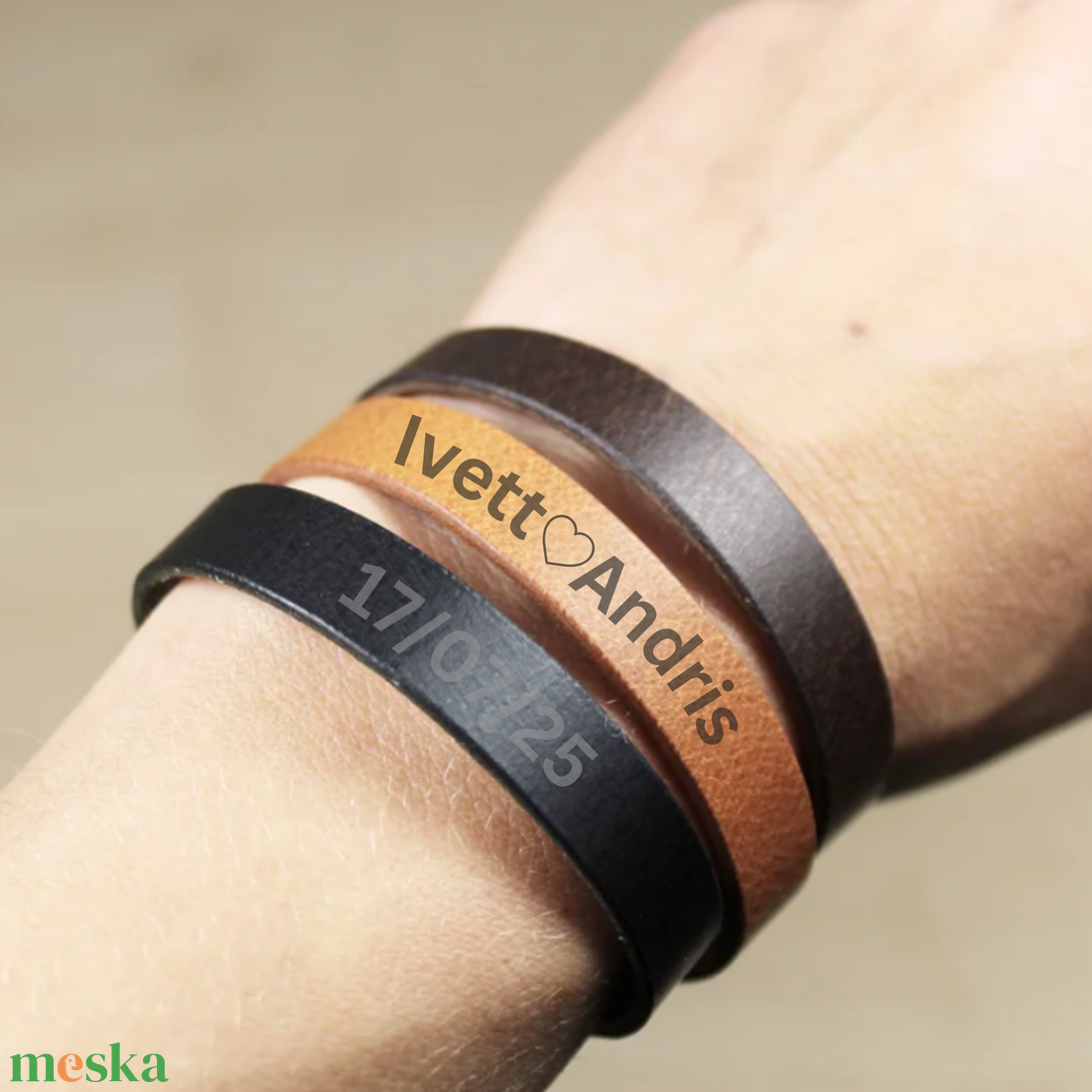 Minimal bőr karkötő többféle méretben, gravírozással - ékszer - karkötő - névre szóló karkötő - Meska.hu Minimal bőr karkötő többféle méretben, gravírozással - ékszer - karkötő - névre szóló karkötő - Meska.hu