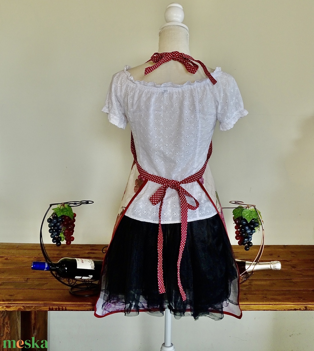 Kötény - otthon & életmód - konyhafelszerelés, tálalás - konyhai textil - kötény - Meska.hu