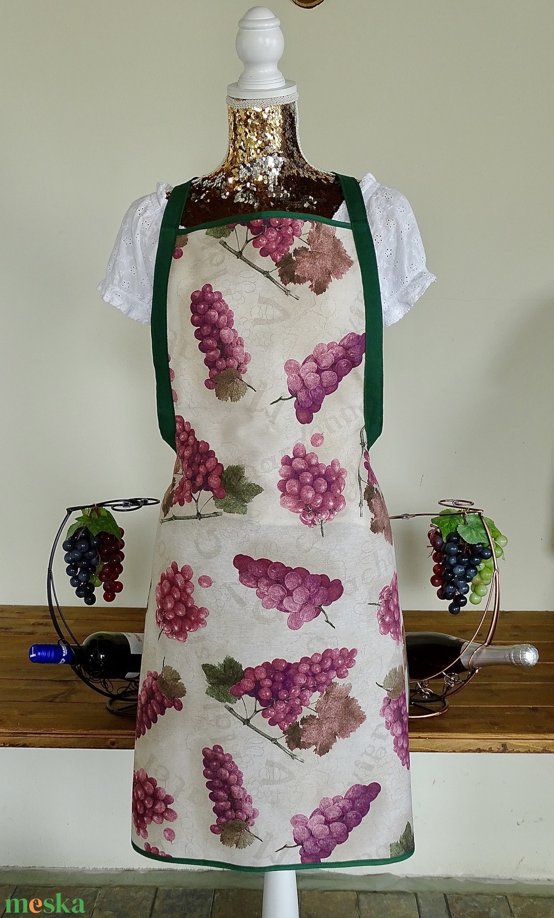 Kötény - otthon & életmód - konyhafelszerelés, tálalás - konyhai textil - kötény - Meska.hu