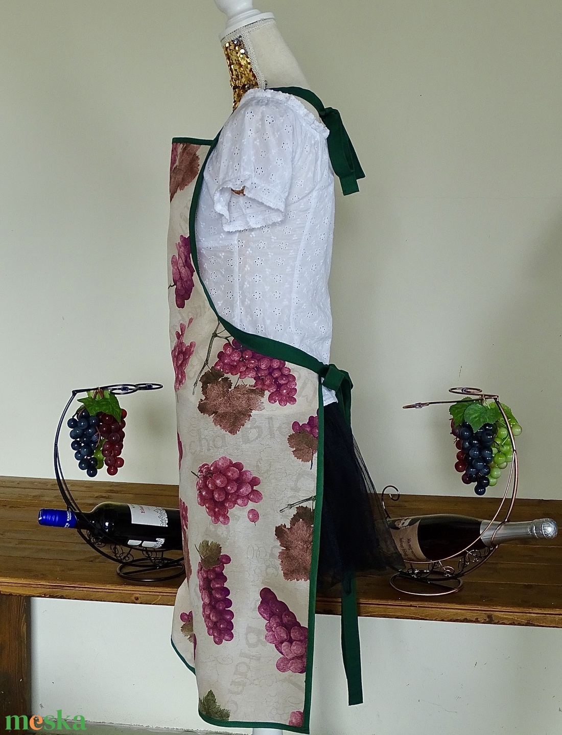 Kötény - otthon & életmód - konyhafelszerelés, tálalás - konyhai textil - kötény - Meska.hu