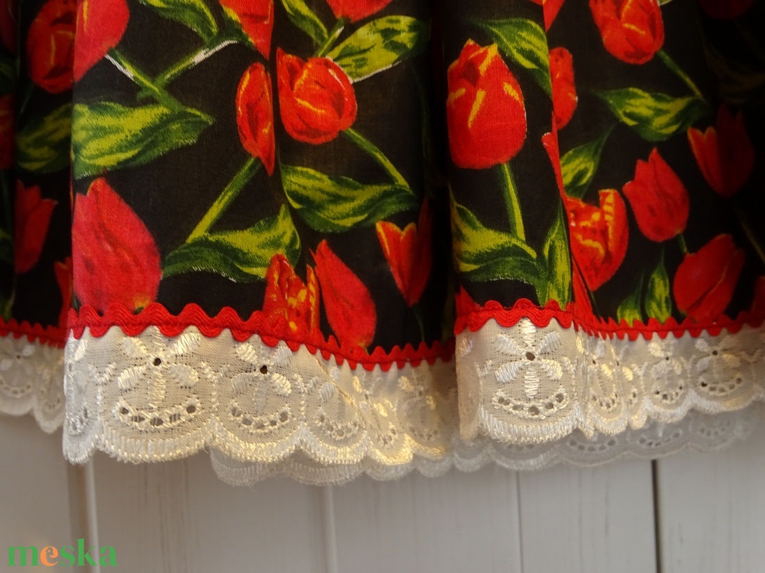 Tulipános szoknya - ruha & divat - női ruha - szoknya - Meska.hu Tulipános szoknya - ruha & divat - női ruha - szoknya - Meska.hu