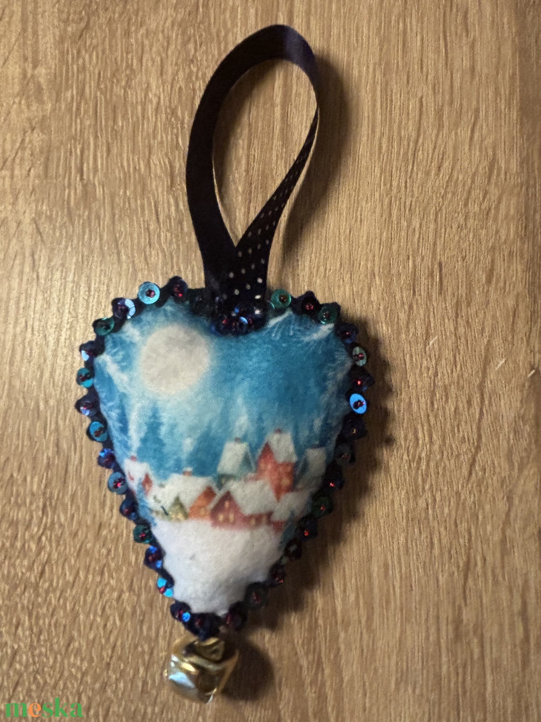 Filc karácsonyfadísz - karácsony - karácsonyi lakásdekoráció - karácsonyfadíszek - Meska.hu