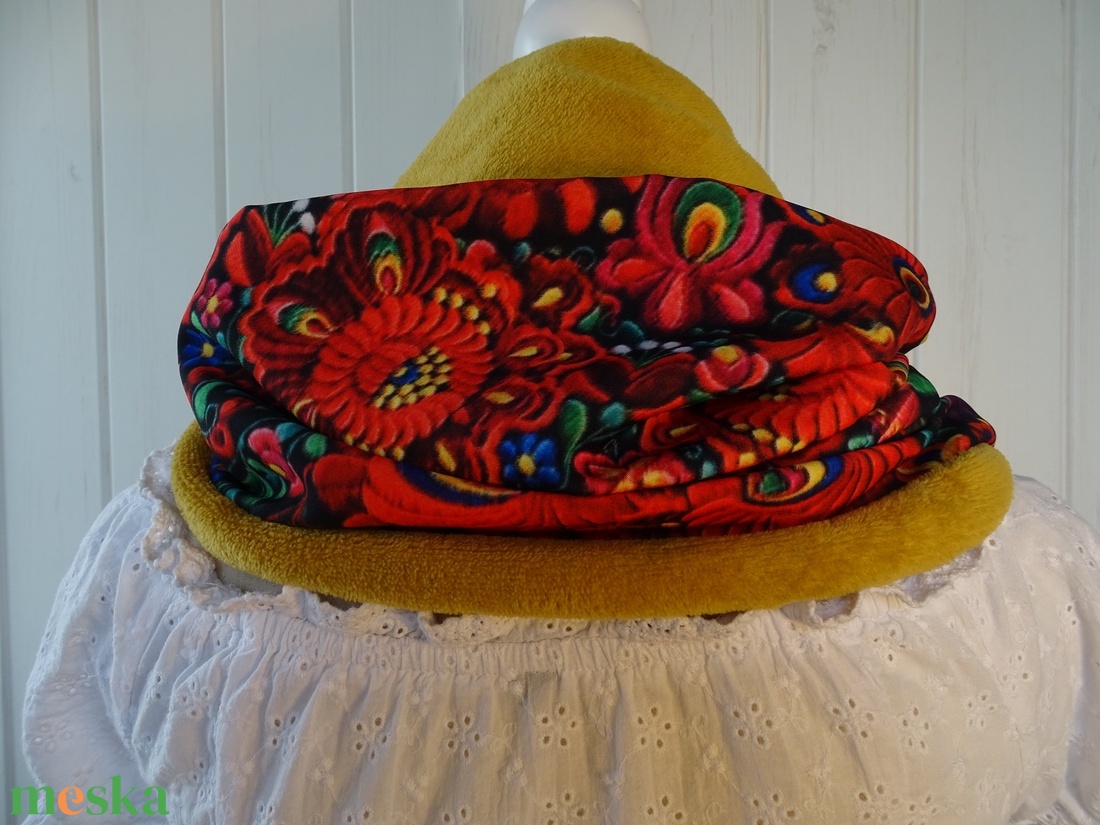 Matyó mintás kendő - ruha & divat - sál, sapka, kendő - sál - Meska.hu