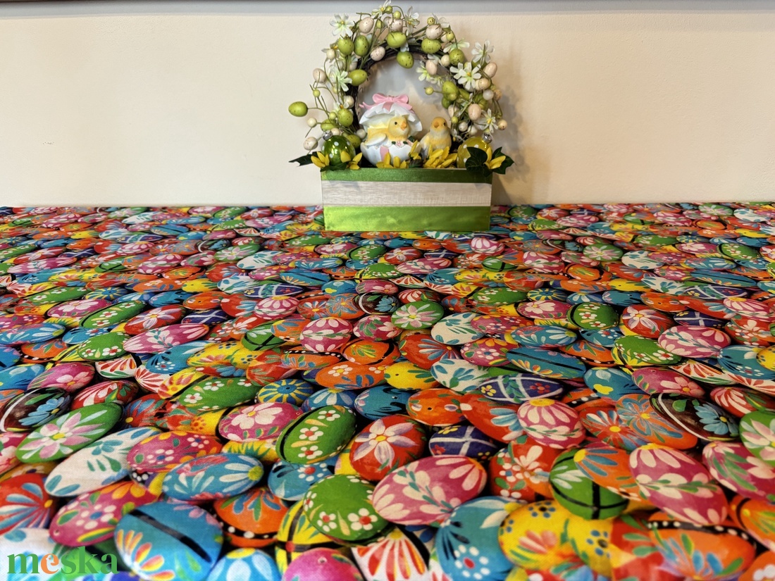 Húsvéti asztalterítő - otthon & életmód - konyhafelszerelés, tálalás - tálalás - terítő - Meska.hu