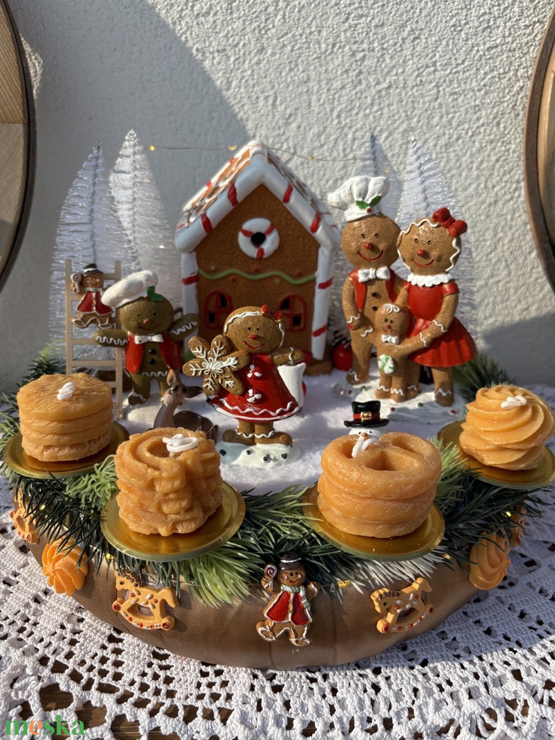 Adventi asztaldísz - karácsony - adventi díszek - adventi asztaldísz - Meska.hu Adventi asztaldísz - karácsony - adventi díszek - adventi asztaldísz - Meska.hu
