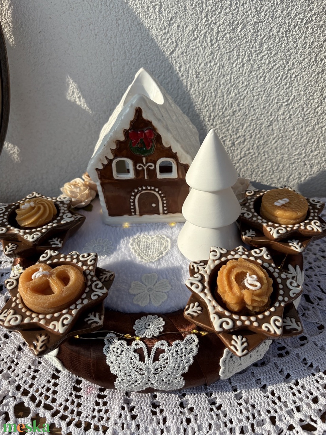 Adventi asztaldísz - karácsony - adventi díszek - adventi asztaldísz - Meska.hu Adventi asztaldísz - karácsony - adventi díszek - adventi asztaldísz - Meska.hu