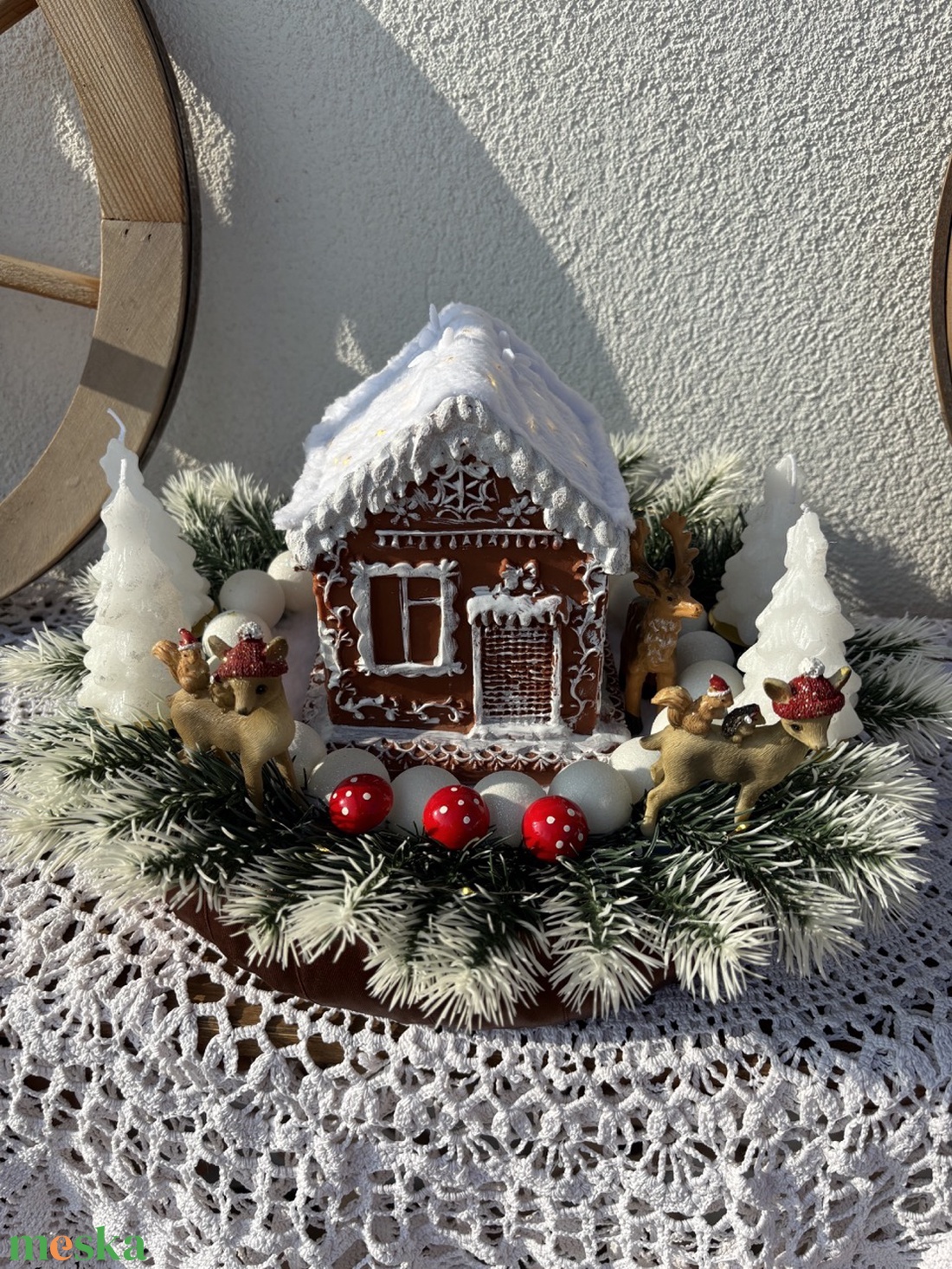Adventi asztaldísz - karácsony - karácsonyi lakásdekoráció - ünnepi asztaldekoráció - Meska.hu Adventi asztaldísz - karácsony - karácsonyi lakásdekoráció - ünnepi asztaldekoráció - Meska.hu