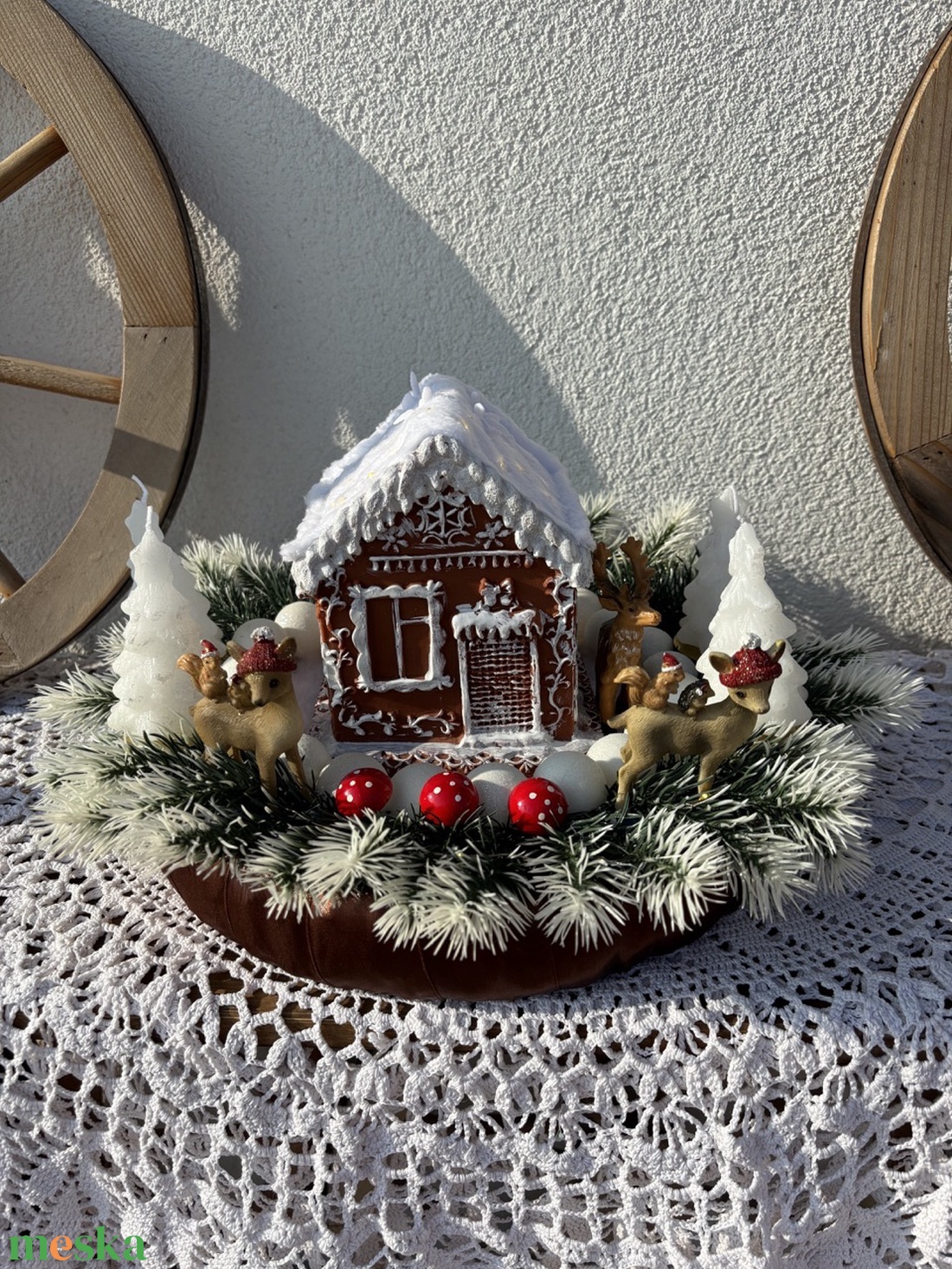 Adventi asztaldísz - karácsony - karácsonyi lakásdekoráció - ünnepi asztaldekoráció - Meska.hu Adventi asztaldísz - karácsony - karácsonyi lakásdekoráció - ünnepi asztaldekoráció - Meska.hu