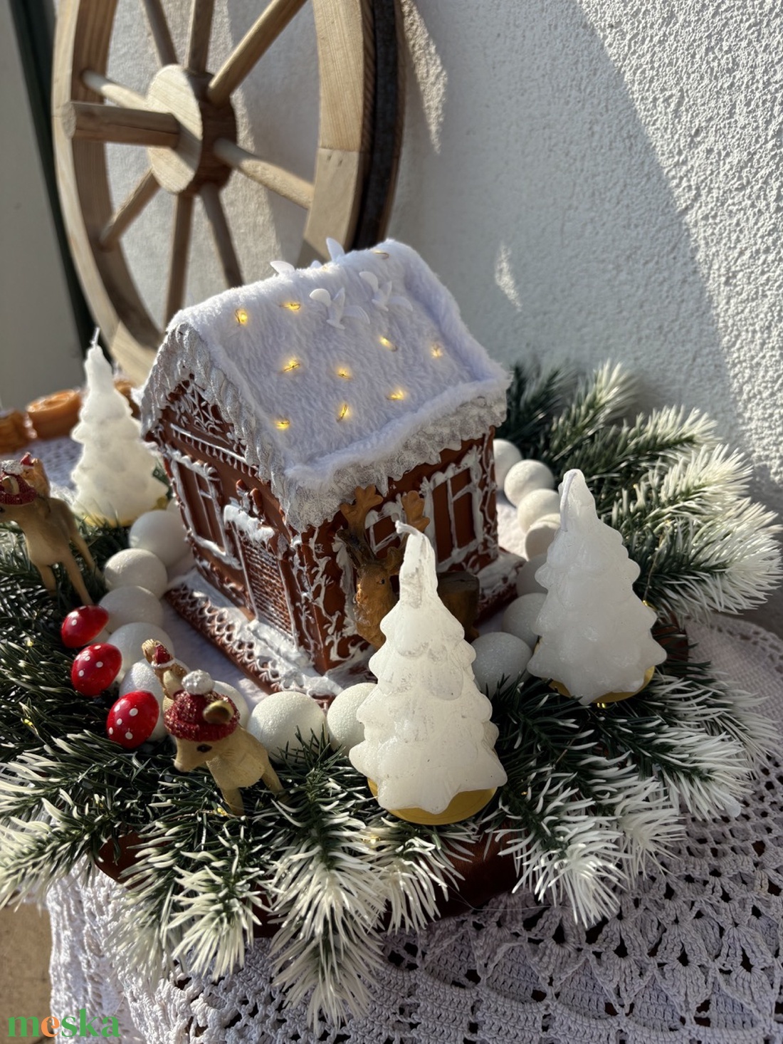 Adventi asztaldísz - karácsony - karácsonyi lakásdekoráció - ünnepi asztaldekoráció - Meska.hu Adventi asztaldísz - karácsony - karácsonyi lakásdekoráció - ünnepi asztaldekoráció - Meska.hu