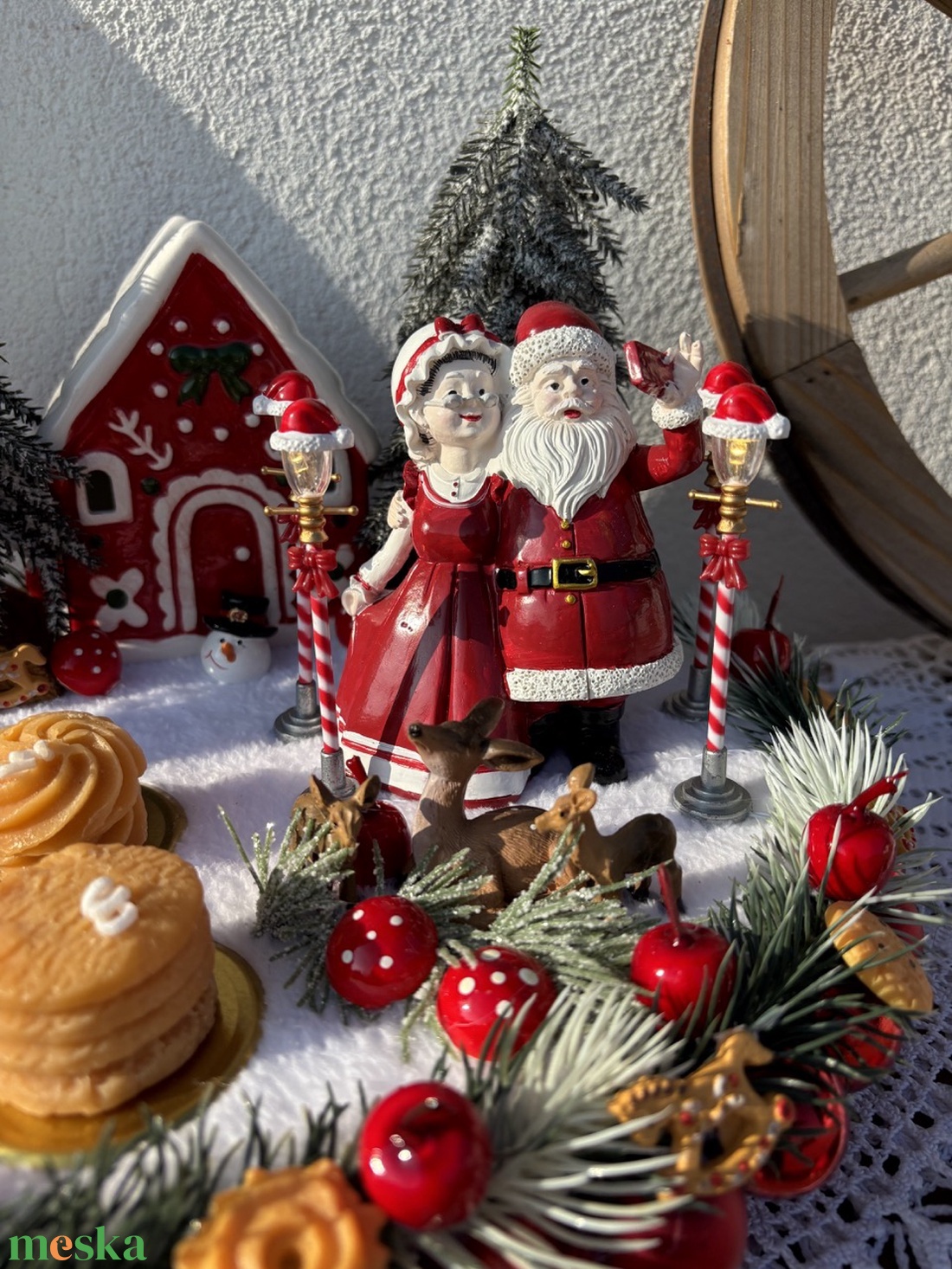 Adventi asztaldísz - karácsony - karácsonyi lakásdekoráció - ünnepi asztaldekoráció - Meska.hu Adventi asztaldísz - karácsony - karácsonyi lakásdekoráció - ünnepi asztaldekoráció - Meska.hu