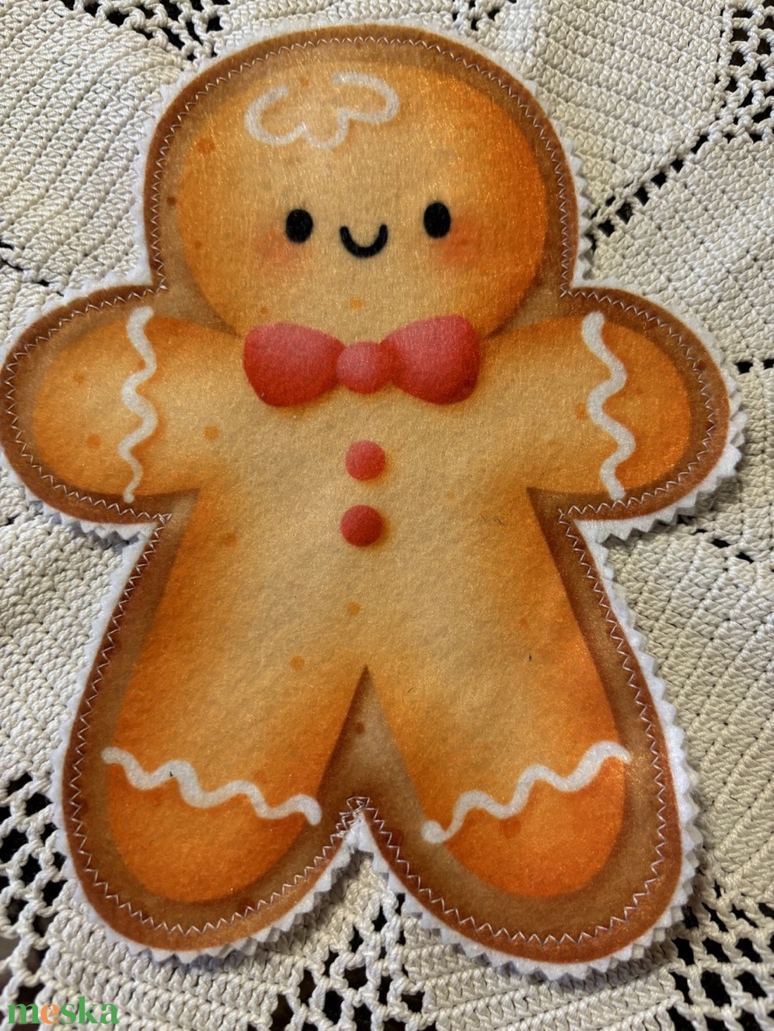 Mézeskalácsos könyvjelző - könyv & zene - könyvjelző - Meska.hu