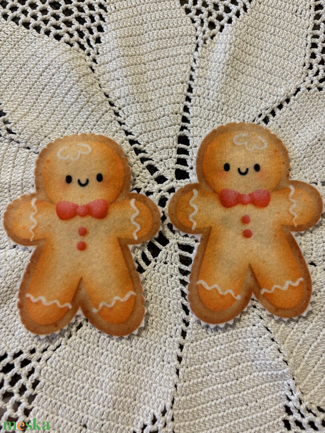 Mézeskalácsos könyvjelző - könyv & zene - könyvjelző - Meska.hu