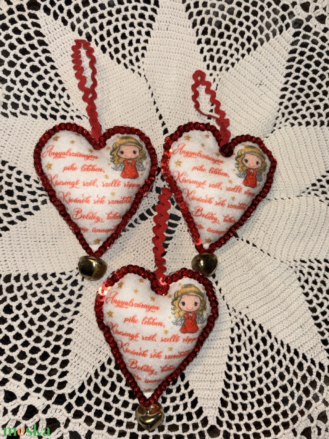 Óvó néninek, Dadus néninek, Tanító néninek - karácsony - karácsonyi lakásdekoráció - karácsonyi ablakdíszek, ablakmatricák - Meska.hu