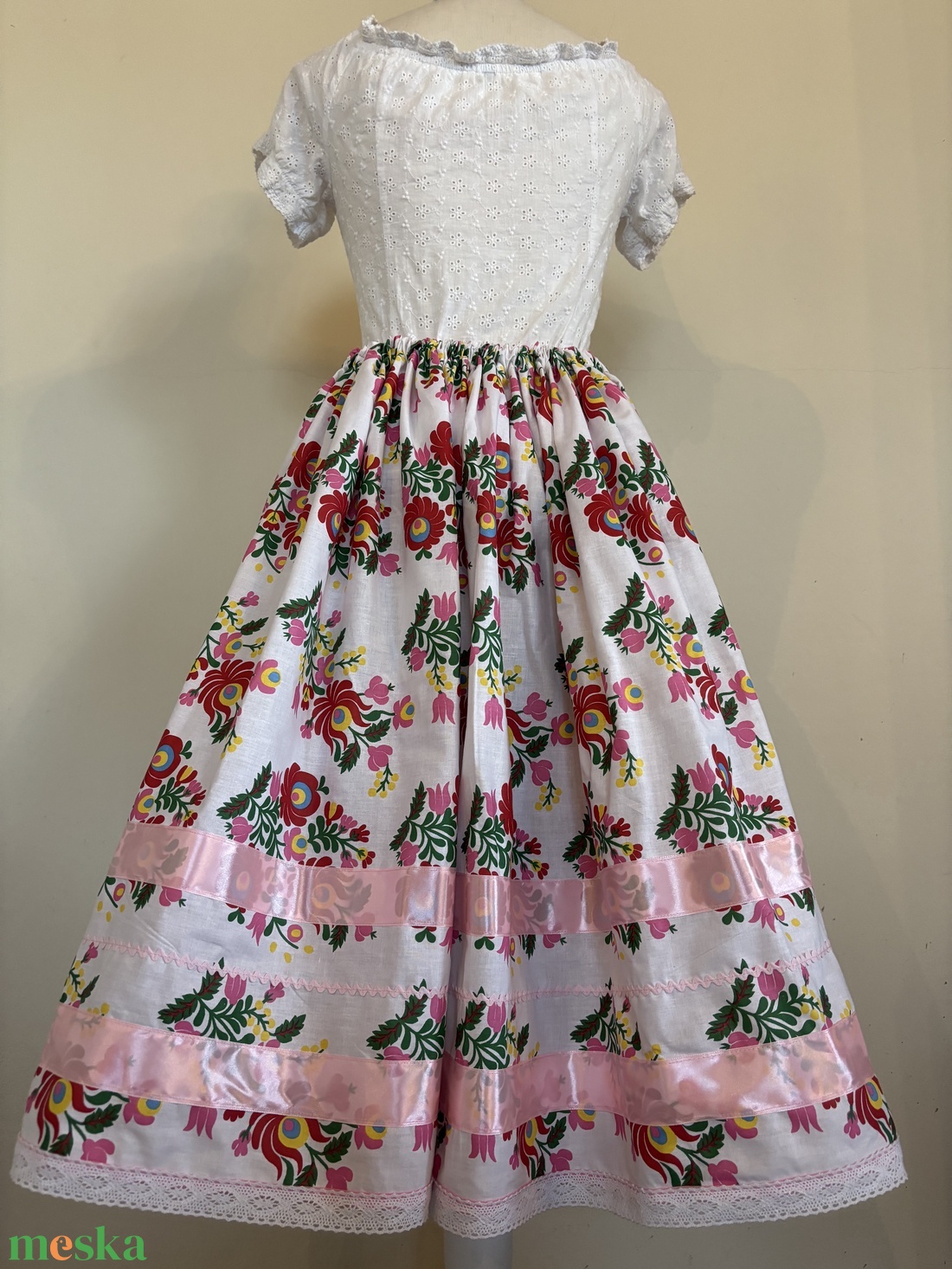 Matyó mintás néptáncos szoknya - ruha & divat - női ruha - szoknya - Meska.hu