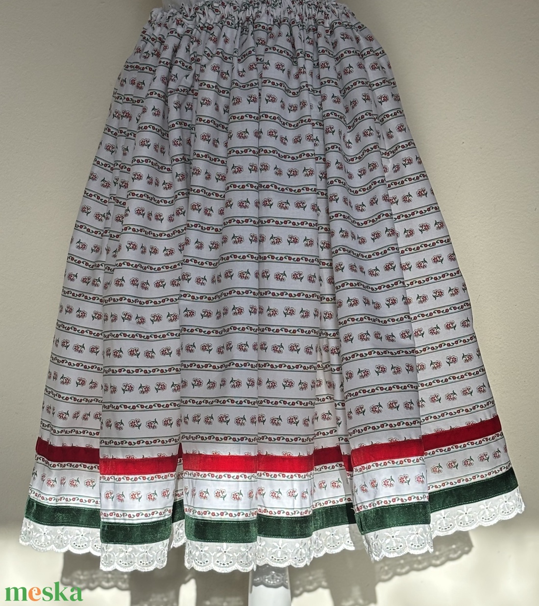 Néptáncos szoknya - ruha & divat - női ruha - szoknya - Meska.hu