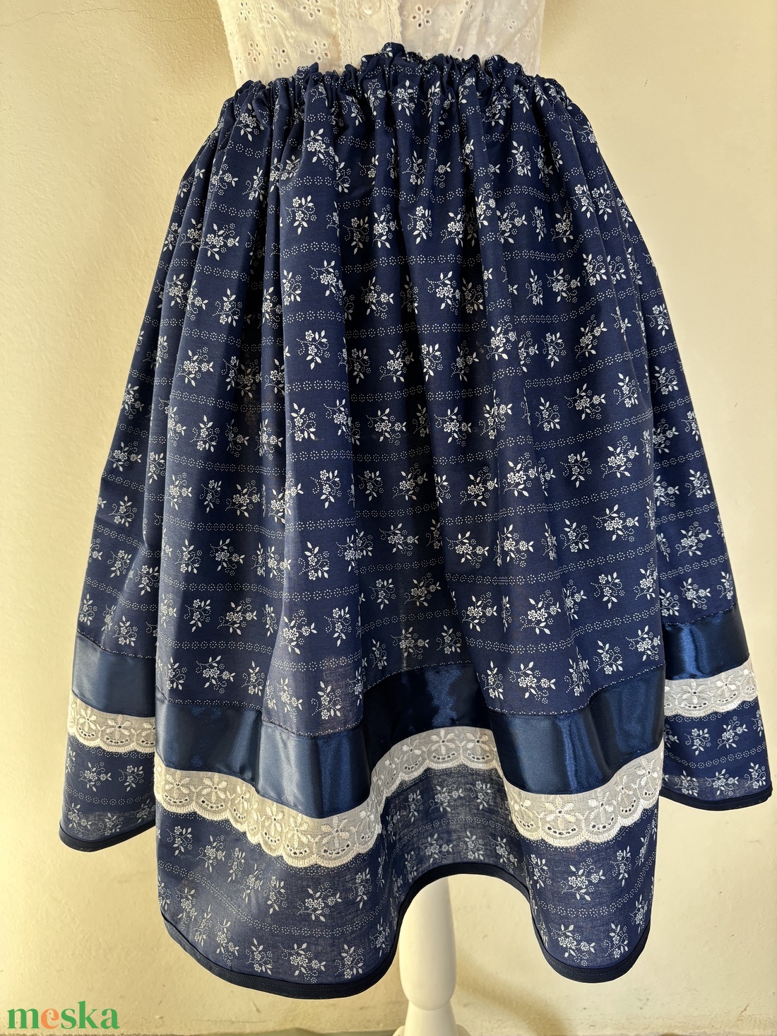 Néptáncos szoknya - ruha & divat - női ruha - szoknya - Meska.hu