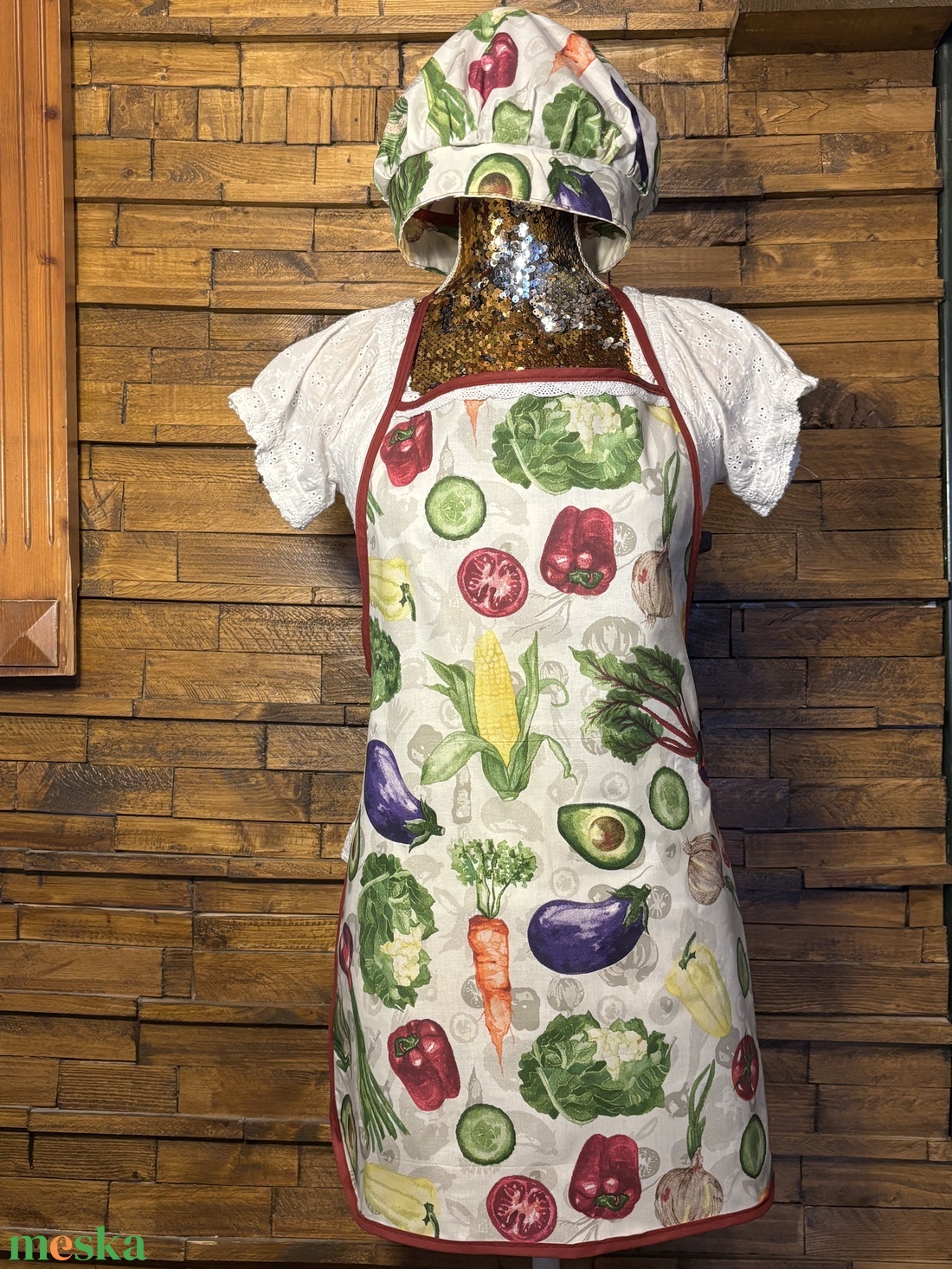 Kötény - otthon & életmód - konyhafelszerelés, tálalás - konyhai textil - kötény - Meska.hu