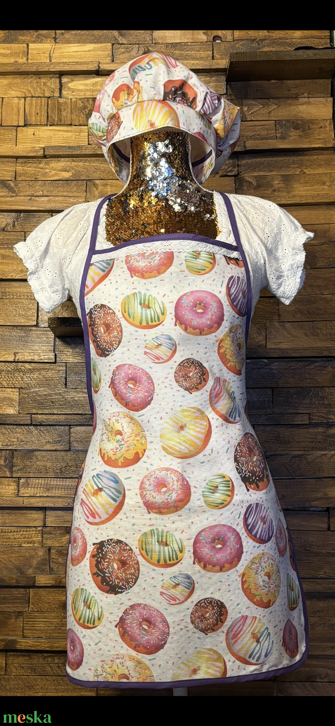 Kötény - otthon & életmód - konyhafelszerelés, tálalás - konyhai textil - kötény - Meska.hu