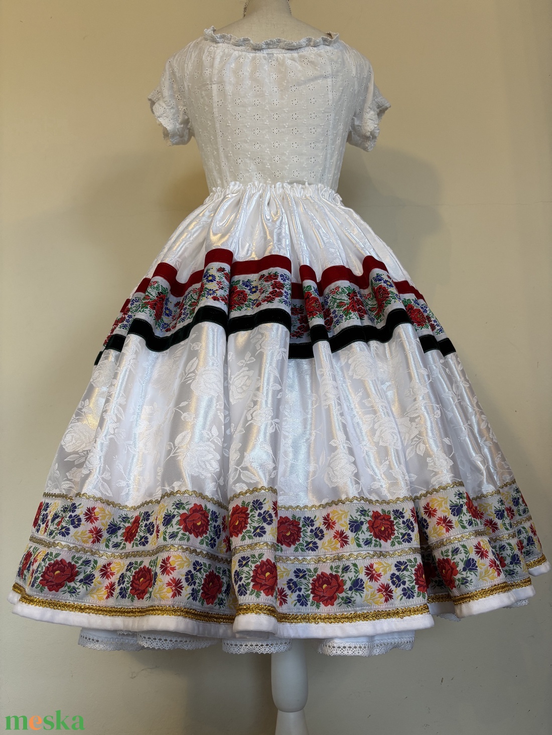 Magyaros, esküvői, néptáncos, sárközi szoknya - ruha & divat - női ruha - szoknya - Meska.hu