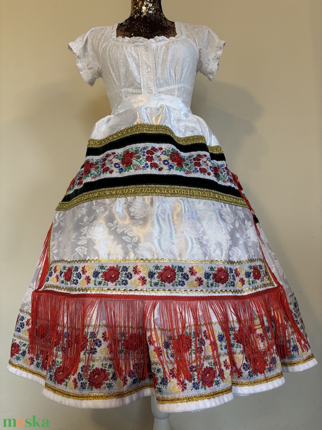 Magyaros, esküvői, néptáncos, sárközi szoknya - ruha & divat - női ruha - szoknya - Meska.hu