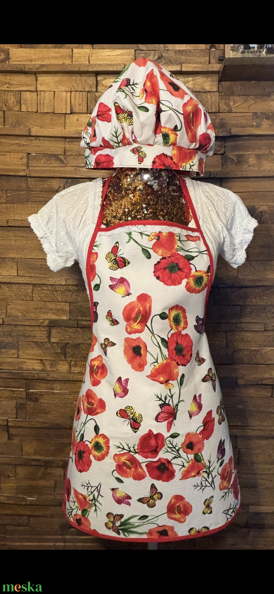 Kötény - otthon & életmód - konyhafelszerelés, tálalás - konyhai textil - kötény - Meska.hu