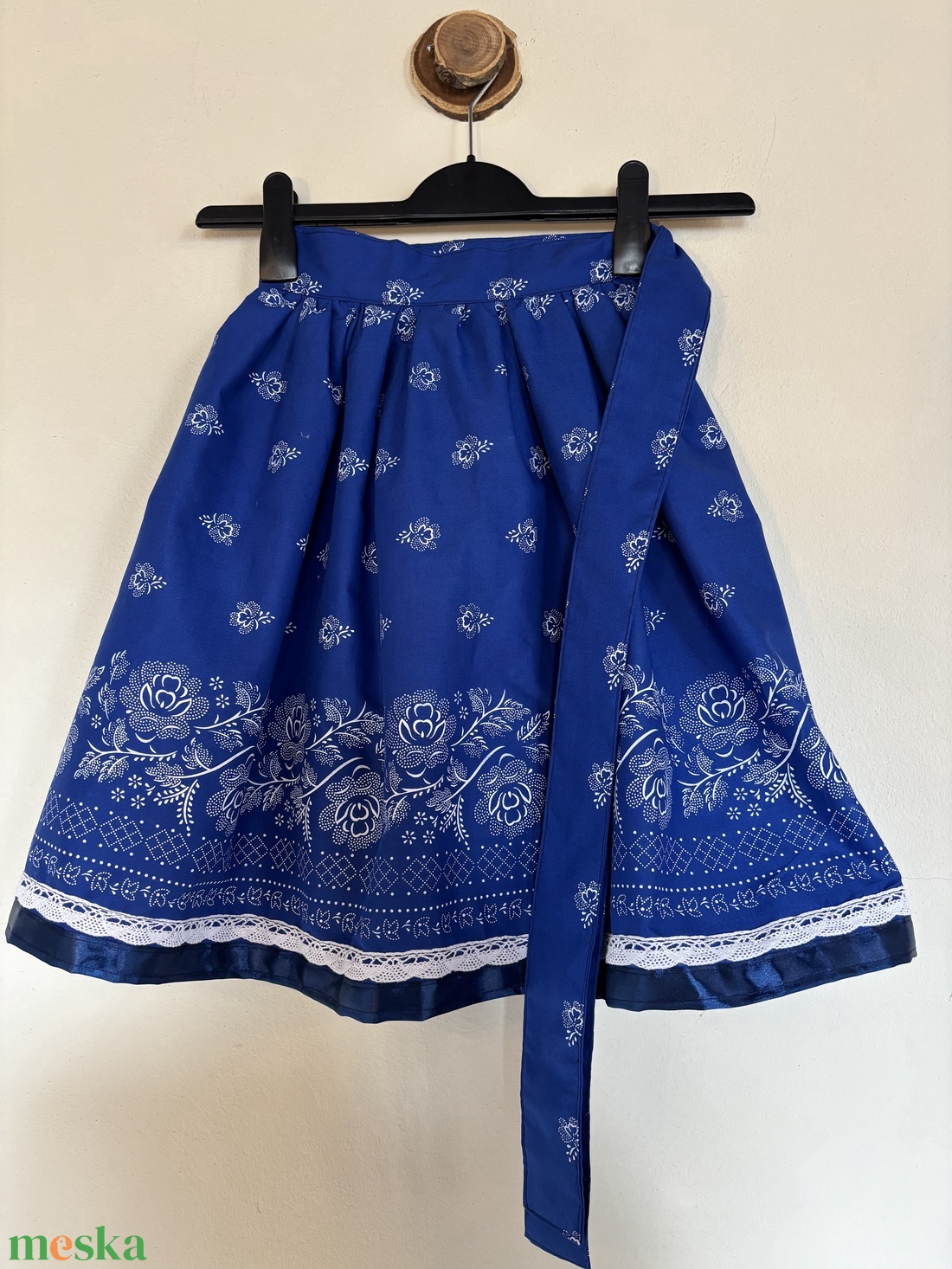 Lány kékfestő , néptáncos, folklór szoknya - ruha & divat - gyerekruha - szoknya - Meska.hu