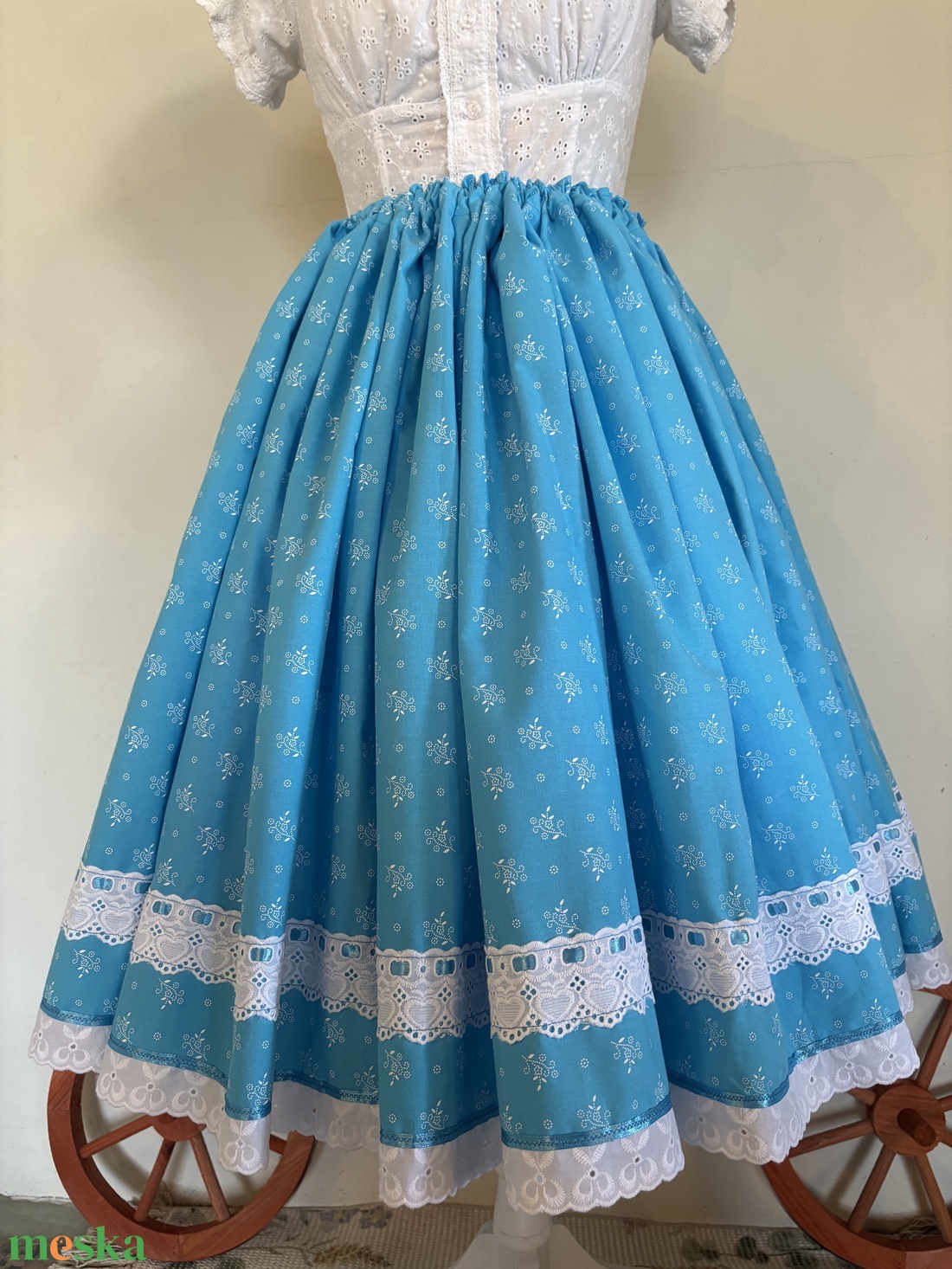 Néptáncos , folklór  szoknya - ruha & divat - női ruha - szoknya - Meska.hu