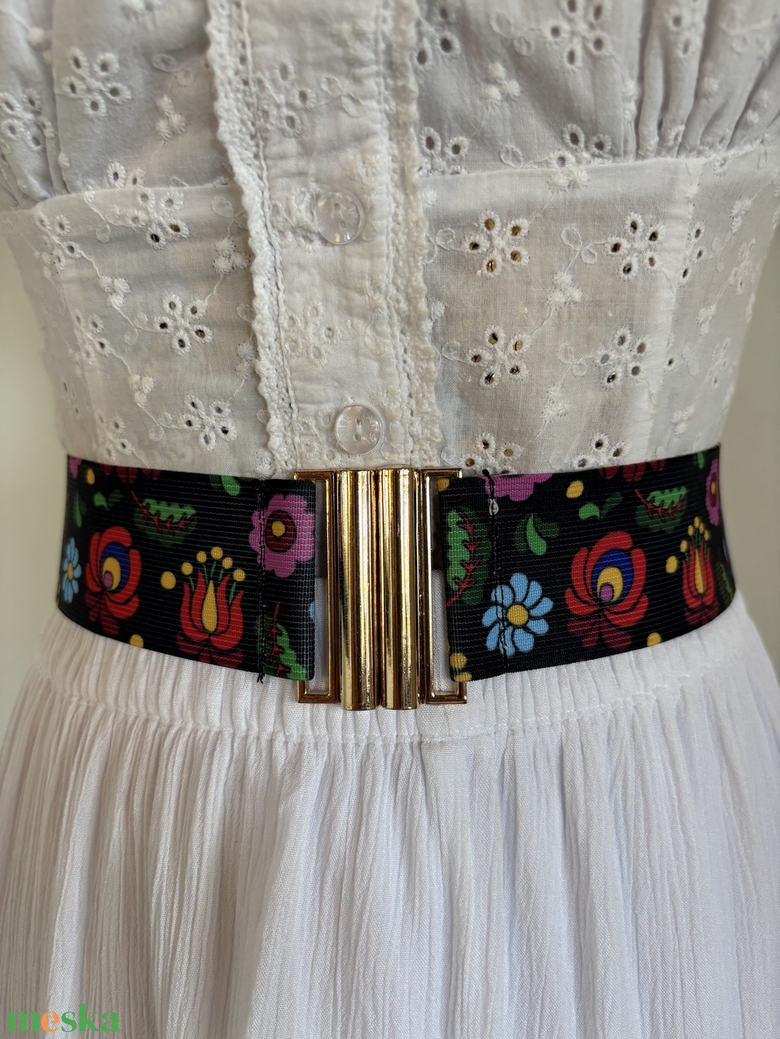 Matyó mintás , folklór öv - esküvő - kiegészítők - öv & pánt - Meska.hu