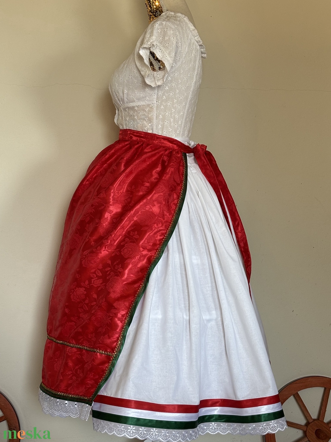 Szüreti magyaros néptáncos folklór szoknya, - ruha & divat - női ruha - szoknya - Meska.hu