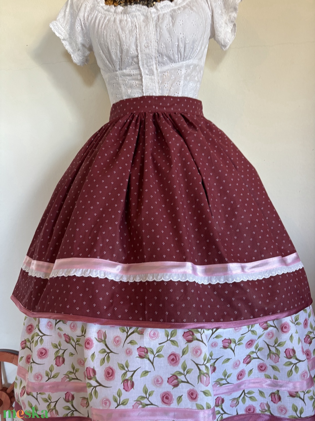 Női kötény - otthon & életmód - konyhafelszerelés, tálalás - konyhai textil - kötény - Meska.hu