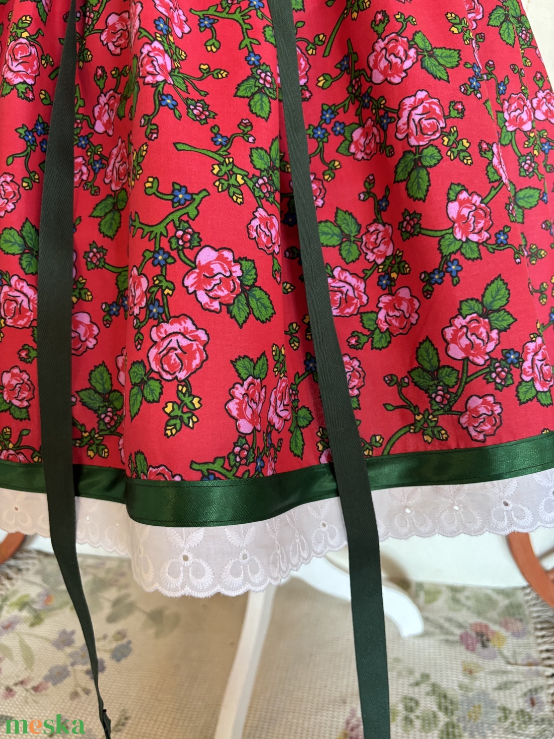 Szüreti néptáncos, folklór népviseleti szoknya - ruha & divat - női ruha - szoknya - Meska.hu