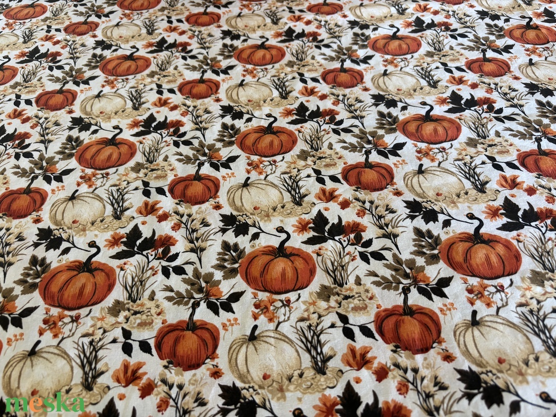 Halloweeni , őszi asztalterítő, étkezőabrosz - otthon & életmód - lakástextil - abrosz, terítő - étkezőabrosz - Meska.hu