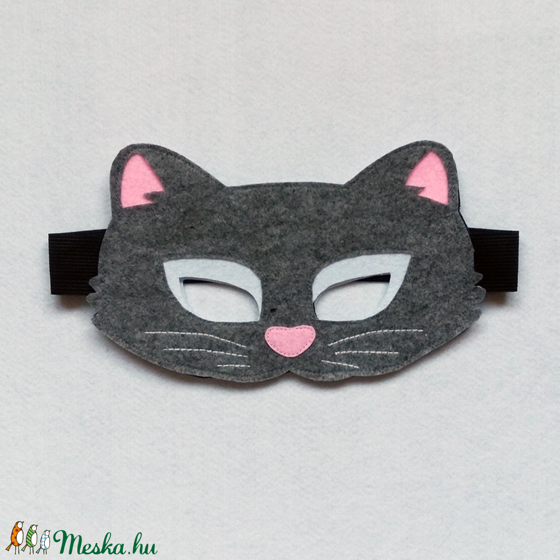 Macska/cica álarc és farok farsangi jelmezhez -  - Meska.hu