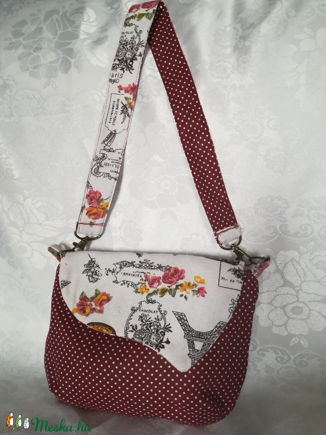 Elegáns, pöttyös táska - - Meska.hu Elegáns, pöttyös táska - - Meska.hu