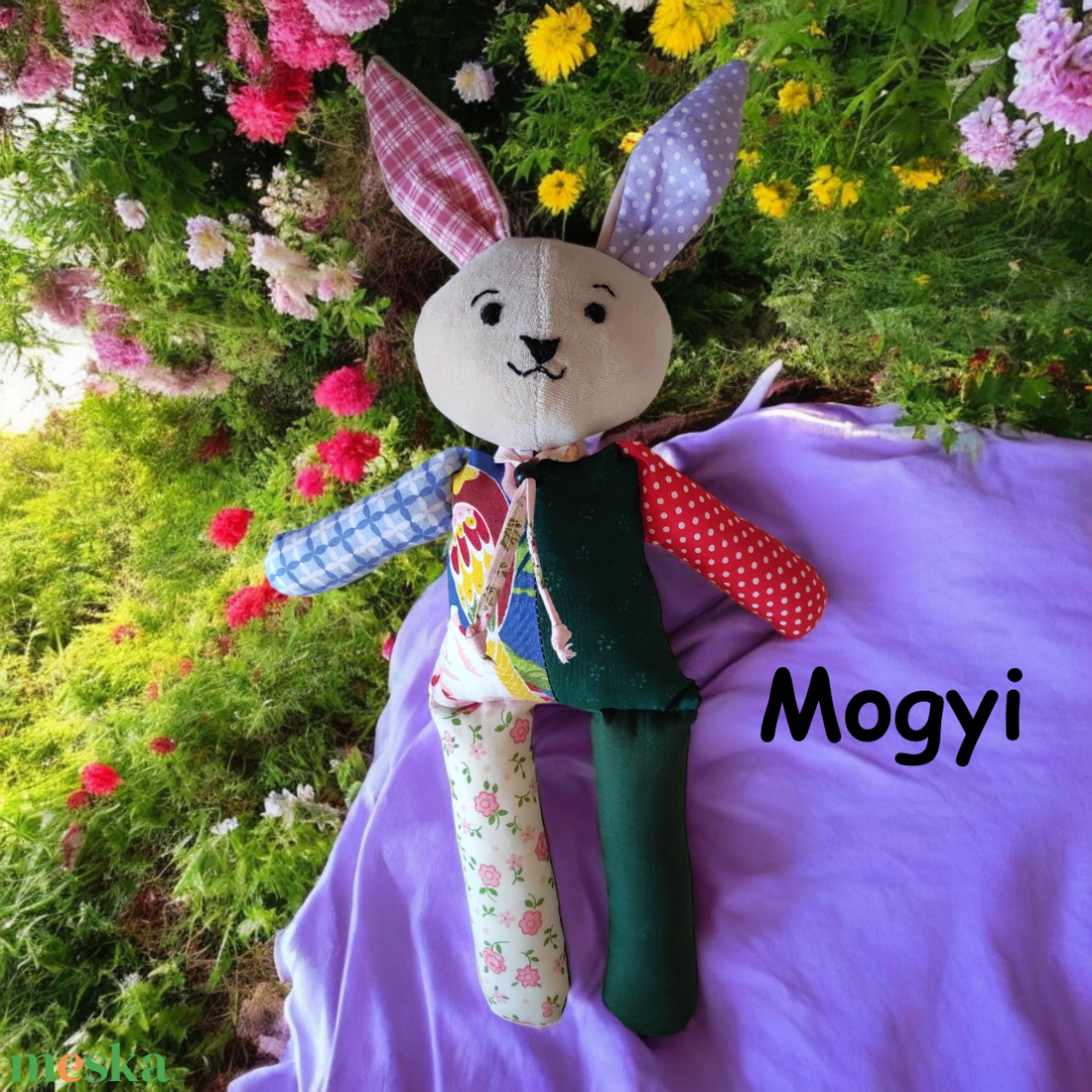 Patchwork nyuszi - játék & sport - plüssállat & játékfigura - nyuszi - Meska.hu Patchwork nyuszi - játék & sport - plüssállat & játékfigura - nyuszi - Meska.hu