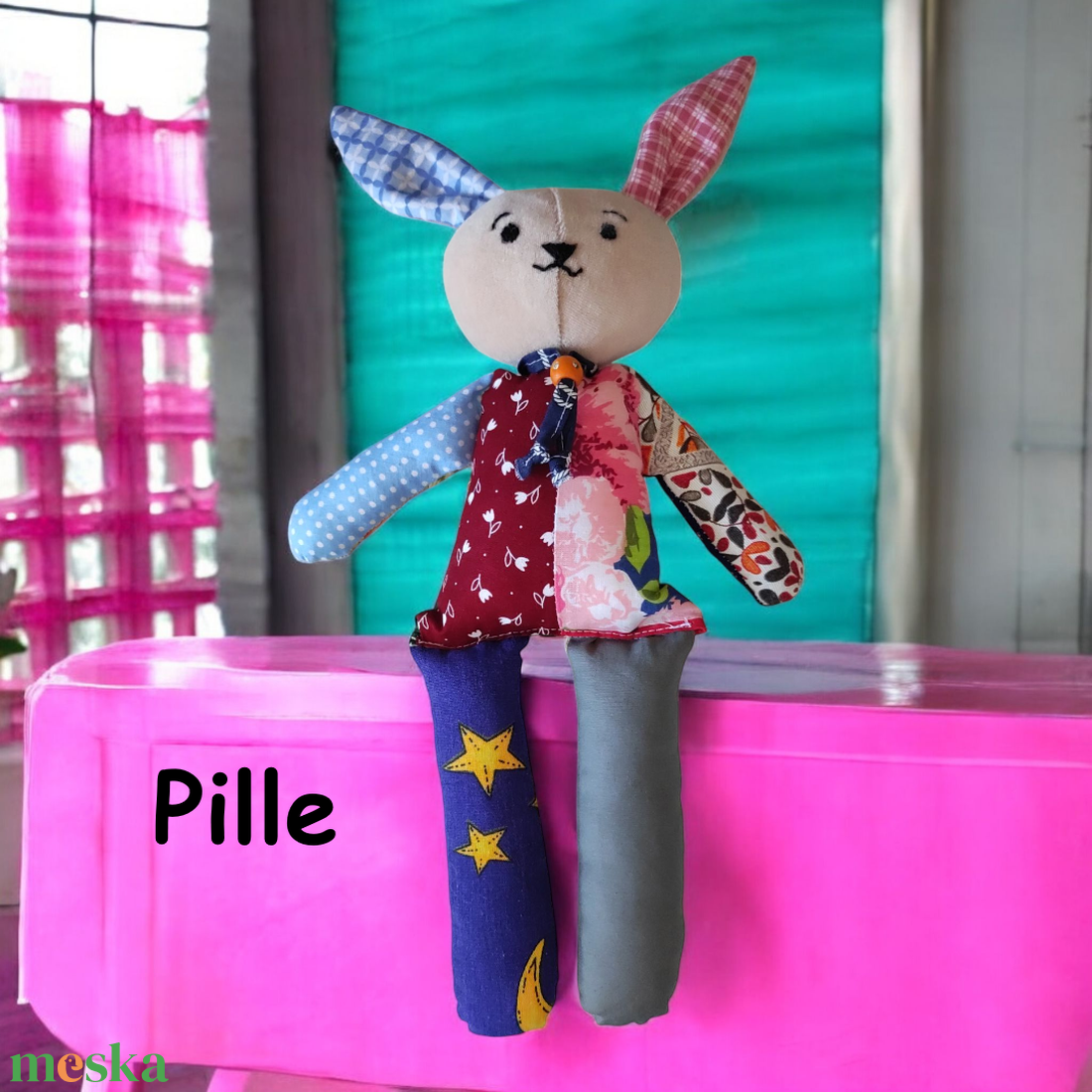 Patchwork nyuszi - játék & sport - plüssállat & játékfigura - nyuszi - Meska.hu Patchwork nyuszi - játék & sport - plüssállat & játékfigura - nyuszi - Meska.hu