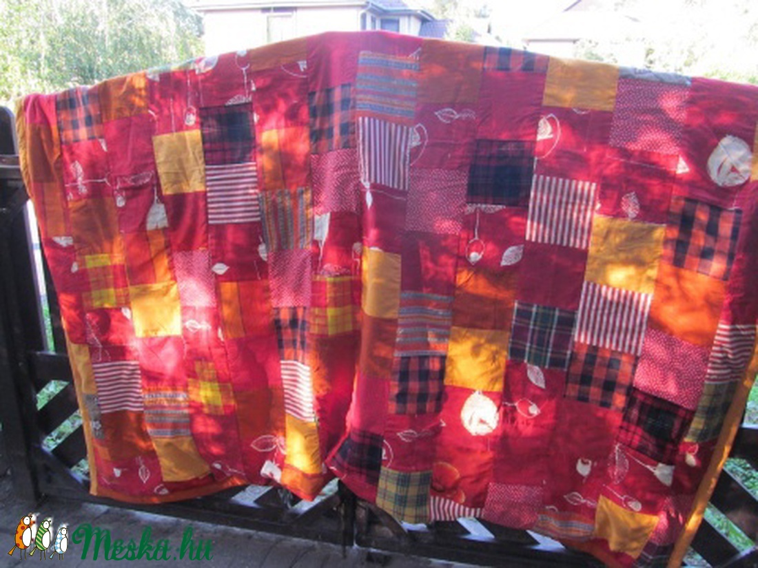 Patchwork takaró Szabolcsnak - - Meska.hu Patchwork takaró Szabolcsnak - - Meska.hu