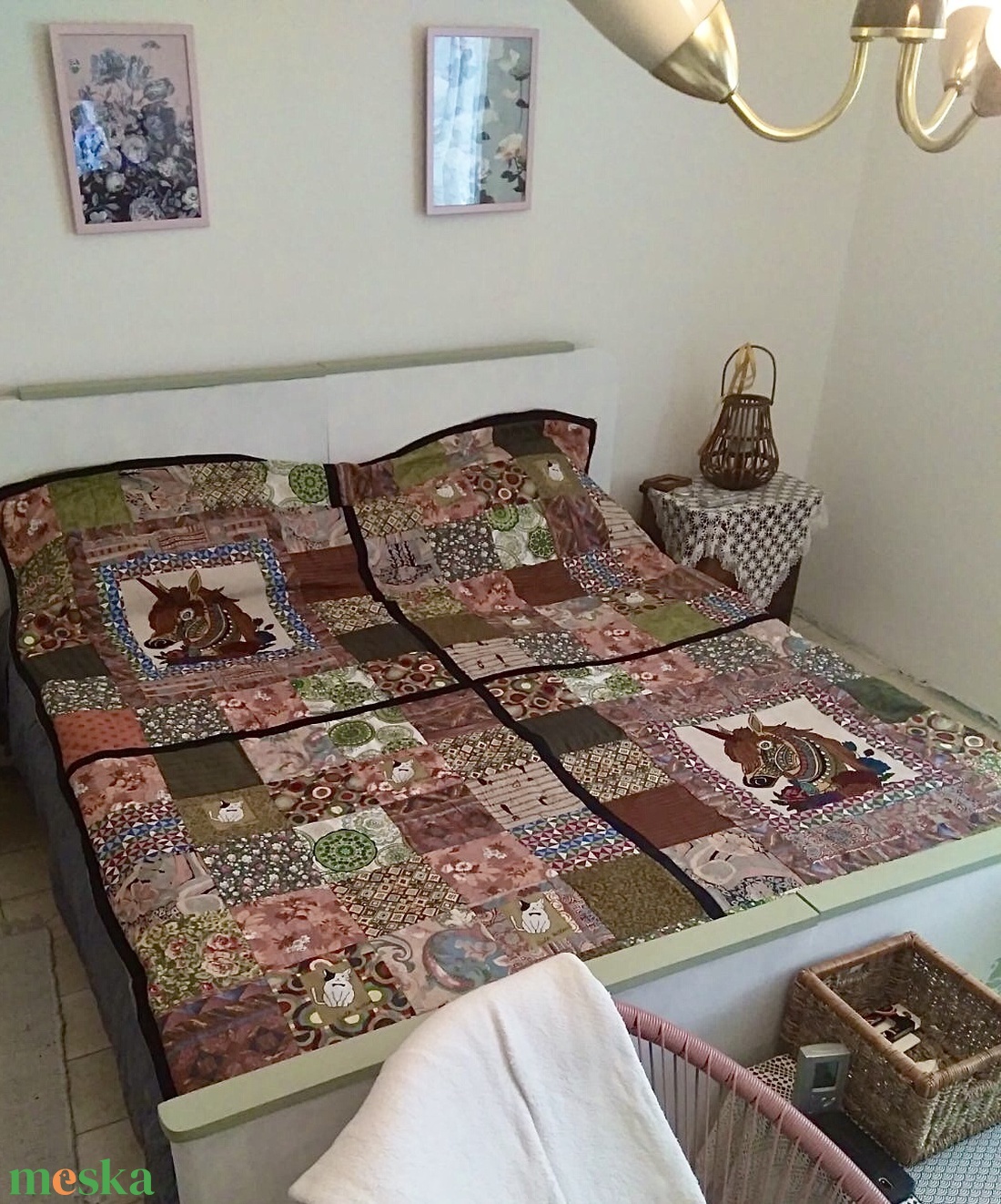 Unikornisos-macskás patchwork takaró megrendelésre - otthon & életmód - lakástextil - ágytakaró - Meska.hu Unikornisos-macskás patchwork takaró megrendelésre - otthon & életmód - lakástextil - ágytakaró - Meska.hu