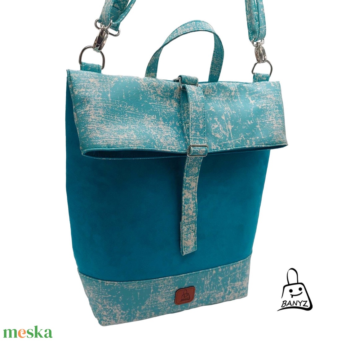 Többfunkciós táska, hátizsák, válltáska és kézitáska - táska & tok - variálható táska - Meska.hu