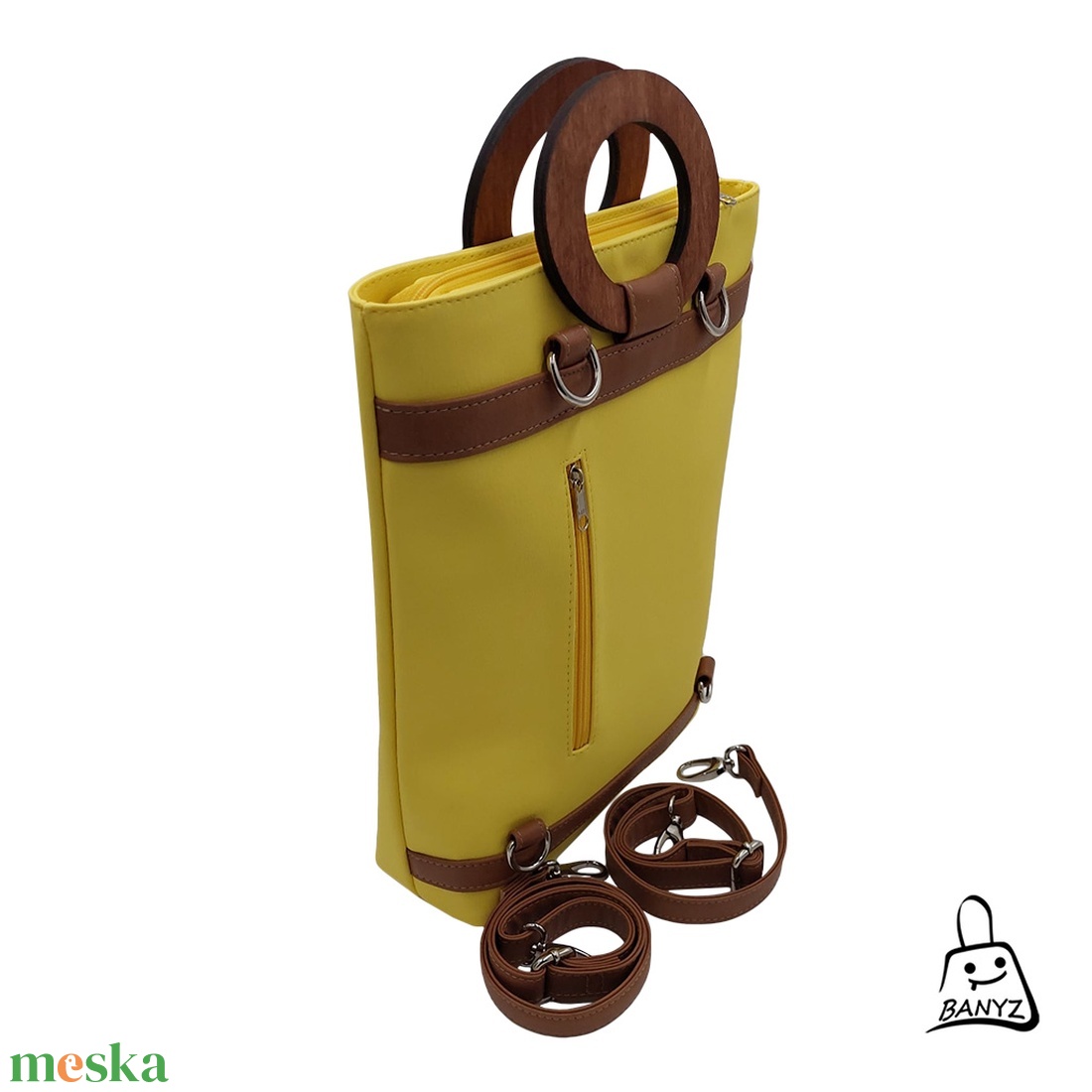 Többfunkciós táska  hátitáska, kézitáska és válltáska, választható színben - táska & tok - variálható táska - Meska.hu