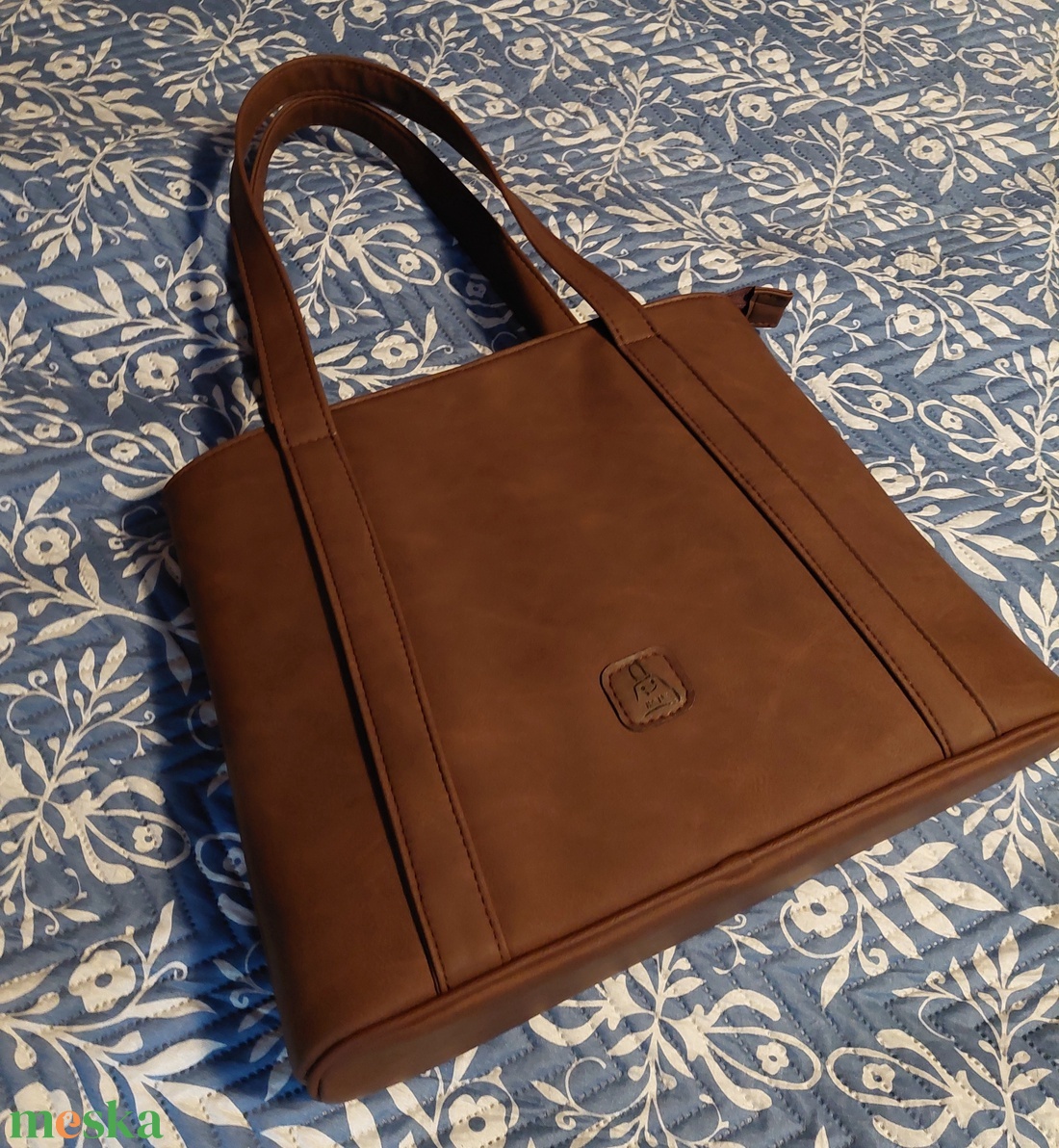 Egyedi barna válltáska - táska & tok - kézitáska & válltáska - válltáska - Meska.hu