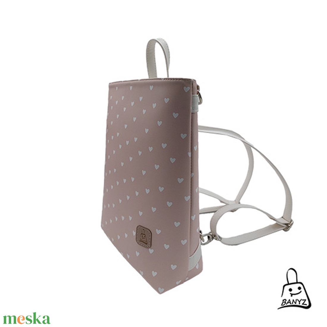 Többfunkciós A4-es női táska � hátitáska, válltáska és kézitáska egyben  - táska & tok - variálható táska - Meska.hu