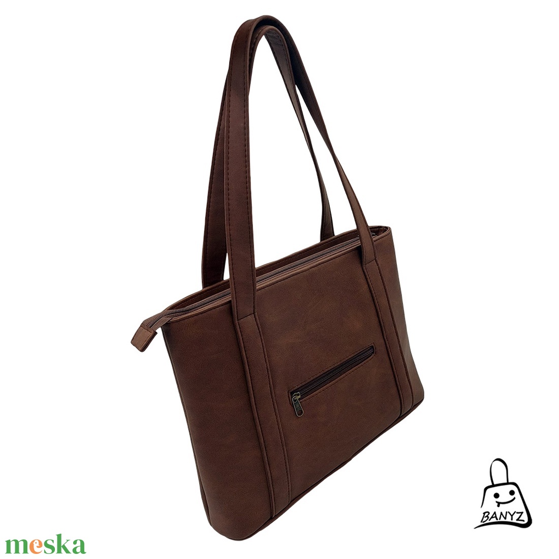 NŐI VÁLLTÁSKA � nagy méret, letisztult stílus, valódi praktikusság  - táska & tok - kézitáska & válltáska - válltáska - Meska.hu