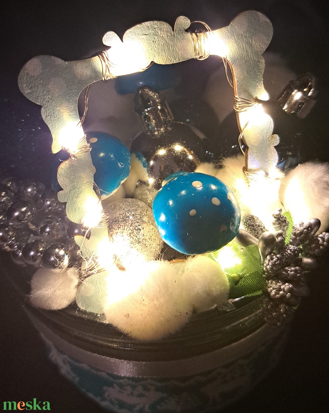 Adventi asztaldísz - karácsony - adventi díszek - adventi asztaldísz - Meska.hu