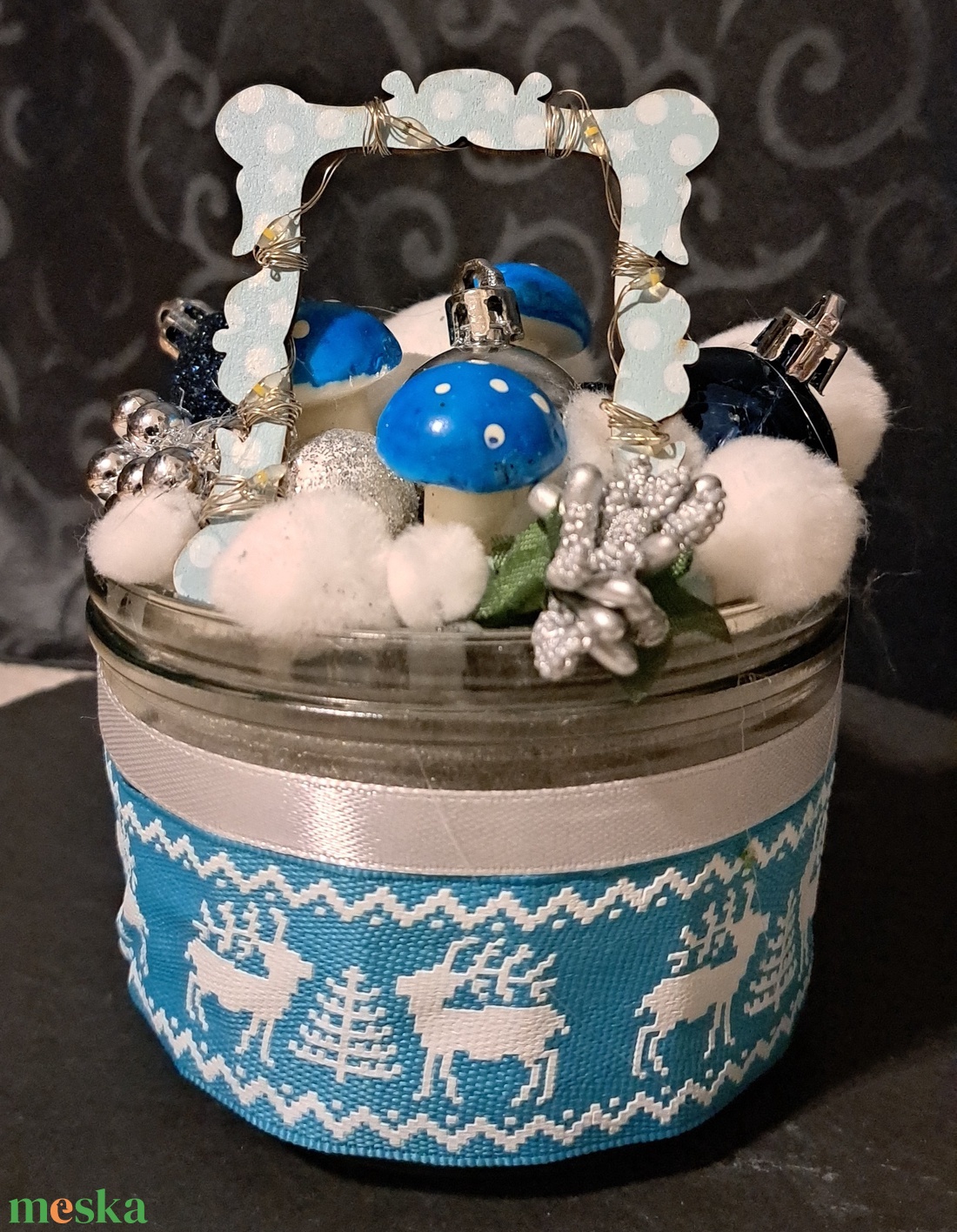 Adventi asztaldísz - karácsony - adventi díszek - adventi asztaldísz - Meska.hu